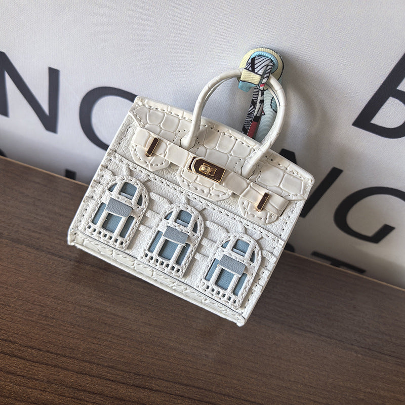 Mini Birkin House_Classic Leather, Jeans Leather