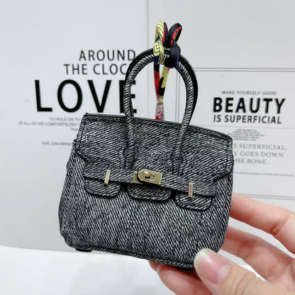 Mini Birkin_Denim Jeans Leather, Retourne