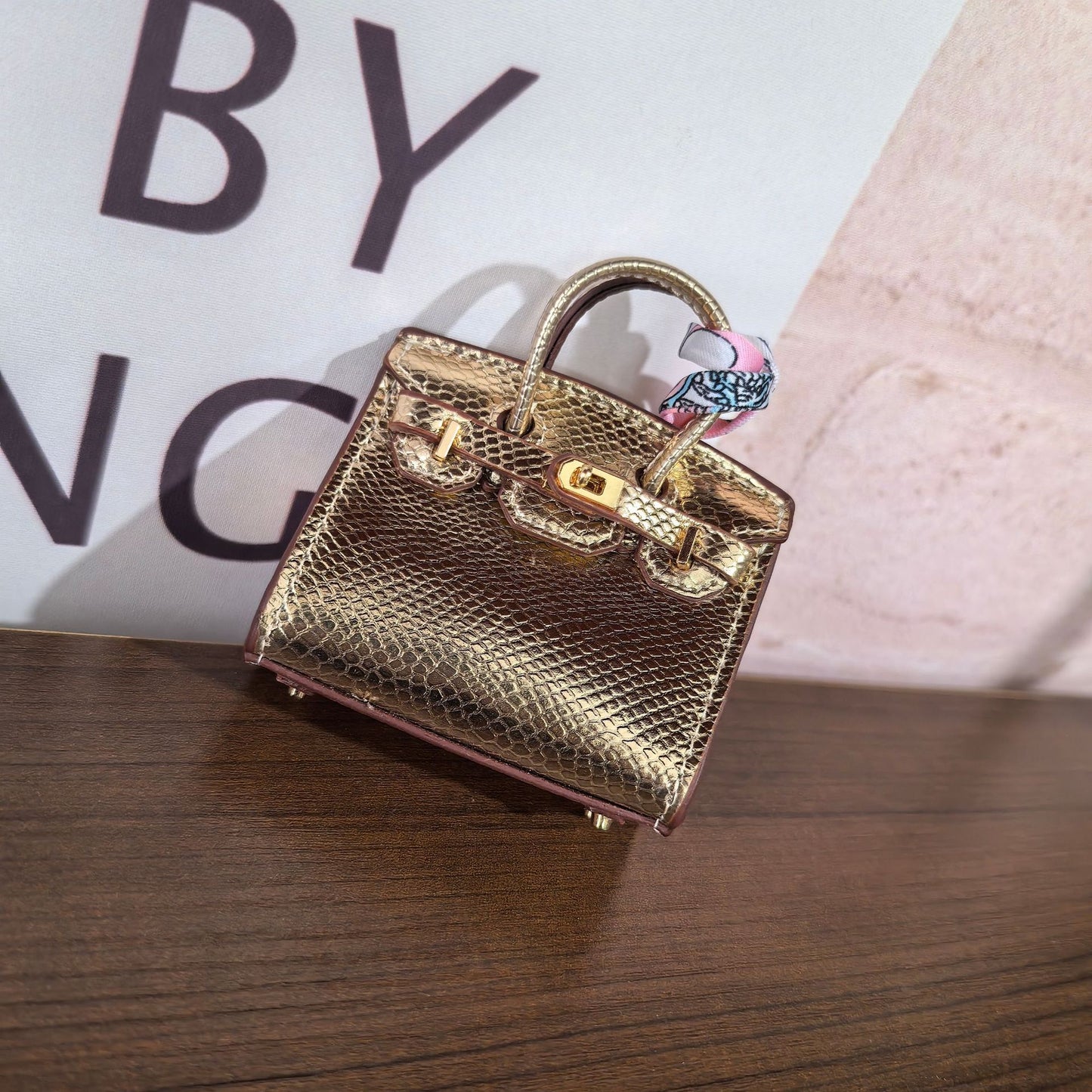 Mini Birkins_Snake Skin Pattern, Sellier