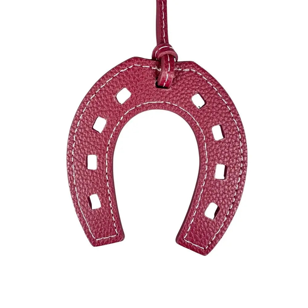 Handmade Leather Horse Head & Horseshoe Charms Set-Premium Thick Leather-Mix & Match Colors-PU Leather-Ideal Bag Accessory