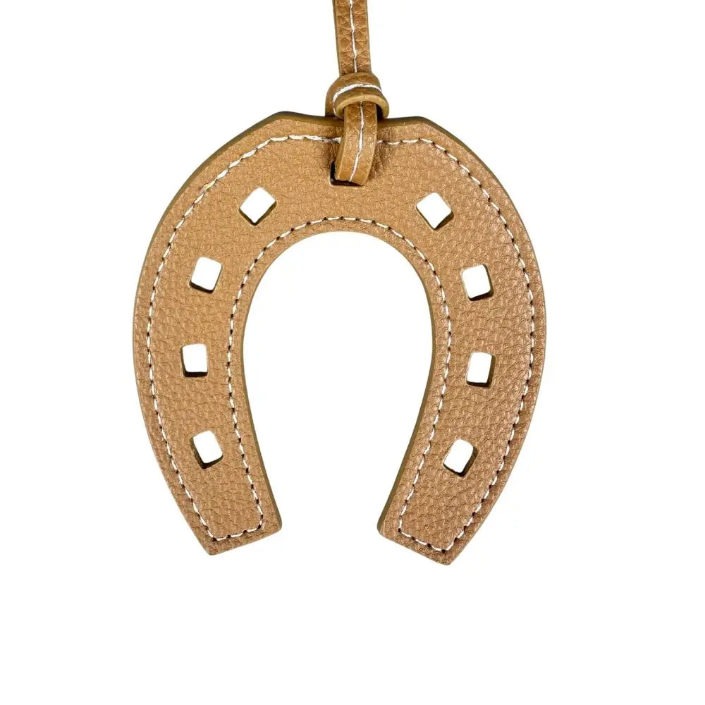 Handmade Leather Horse Head & Horseshoe Charms Set-Premium Thick Leather-Mix & Match Colors-PU Leather-Ideal Bag Accessory