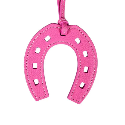 Handmade Leather Horse Head & Horseshoe Charms Set-Premium Thick Leather-Mix & Match Colors-PU Leather-Ideal Bag Accessory