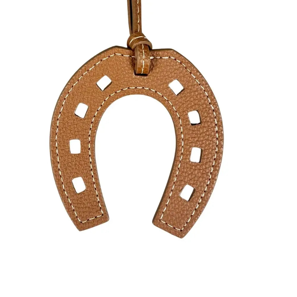 Handmade Leather Horse Head & Horseshoe Charms Set-Premium Thick Leather-Mix & Match Colors-PU Leather-Ideal Bag Accessory