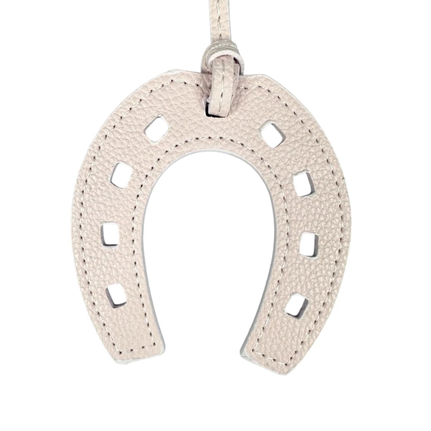 Handmade Leather Horse Head & Horseshoe Charms Set-Premium Thick Leather-Mix & Match Colors-PU Leather-Ideal Bag Accessory