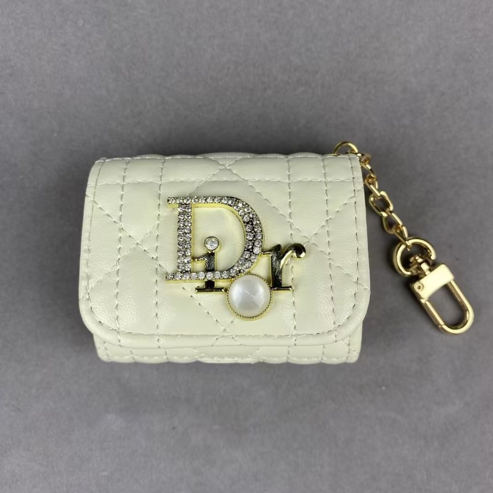 Dio-r Luxury Mini Bag AirPods Case Diamond Logo