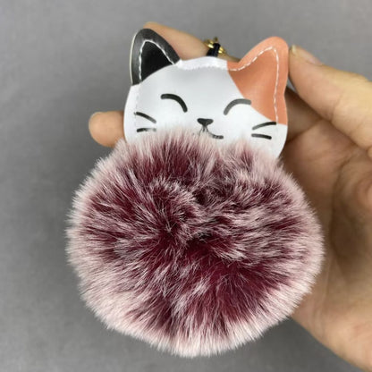 Cat plush Pendant keychain, bagcharm