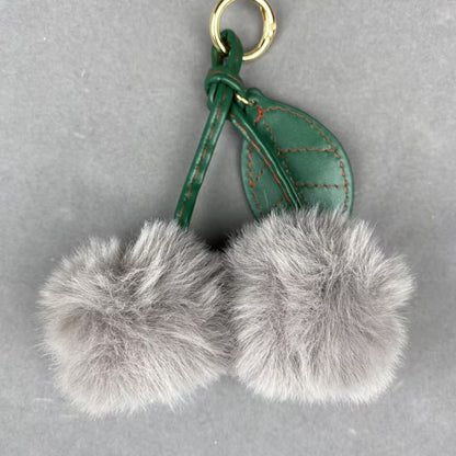 Cherry plush Pendant keychain