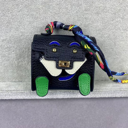 Mini Kelly Doll_Earphone Case Bag, Mini Bag, Bag Charm