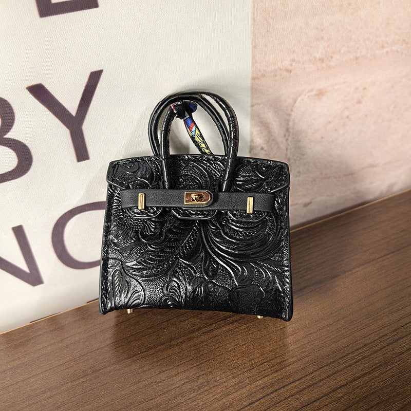 Mini Birkin_Embossed Printing, Auspicious Clouds Grain, Premium Quality