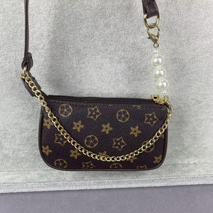 L&V Print Multi Pochette Accessoires Mini Bags