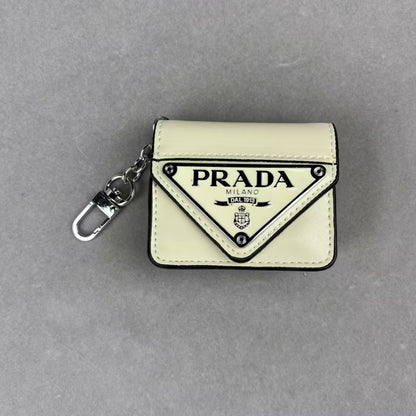 PRAD-A Triangle Badge Mini Bag AirPods Case