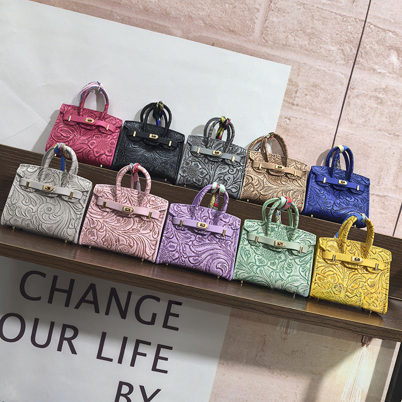 Mini Birkin_Embossed Printing, Auspicious Clouds Grain, Premium Quality