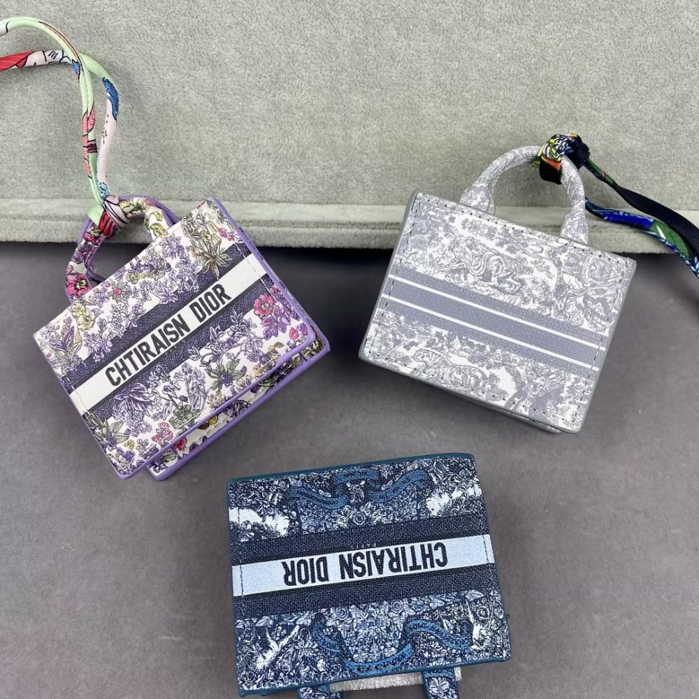 CHTIRAISN/CHTIRASIN DIO-R Flower Print Lody Dio-r Mini Tote