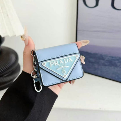 PRAD-A トライアングルバッジ ミニバッグ AirPodsケース
