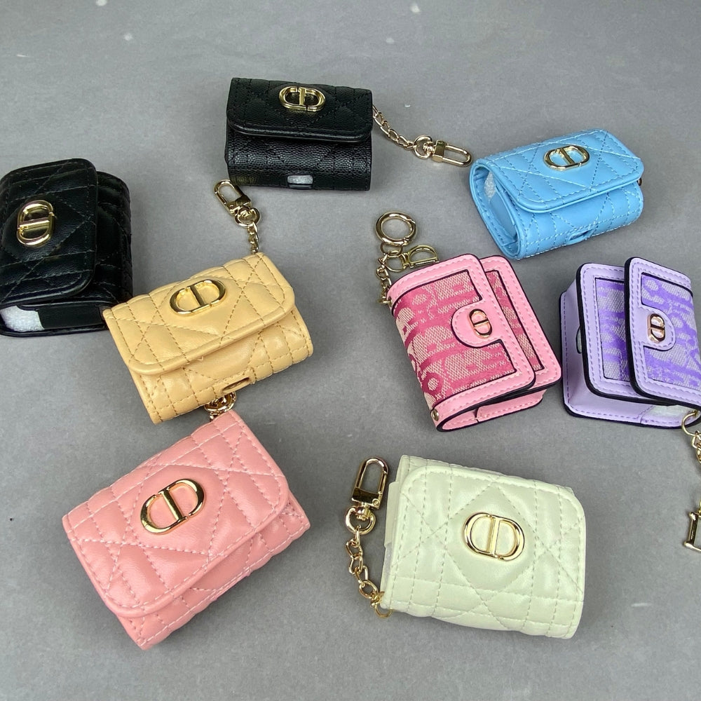CD Luxury Airpod Case Mini Bag Rectangle Shape For All AirPods