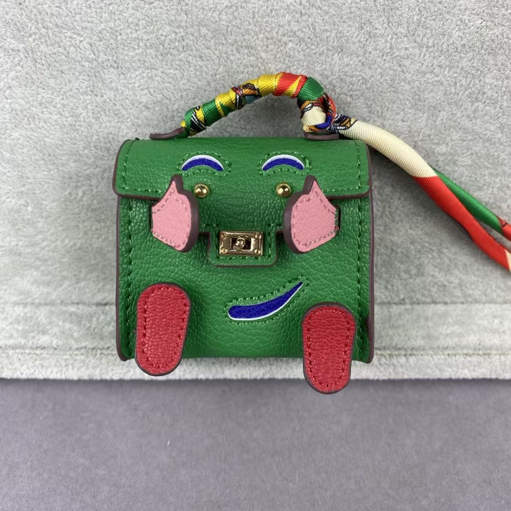 Mini Kelly Doll_Earphone Case Bag, Mini Bag, Bag Charm